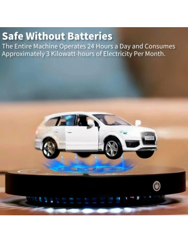 Lámpara Levitatante Brabola Coche Magnético 360 LED