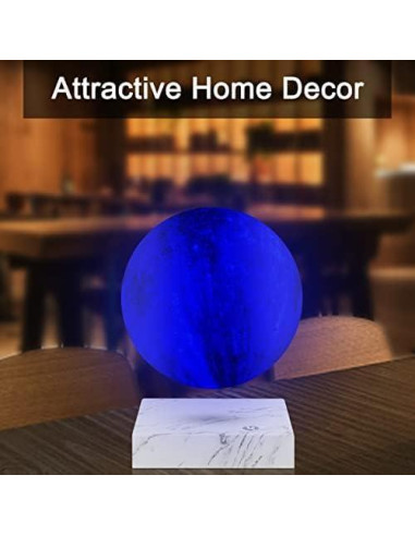 Lámpara de Luna Magnética VGAzer, Flotante con LED 16 Colores