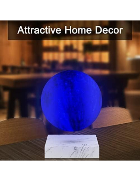 Lámpara de Luna Magnética VGAzer, Flotante con LED 16 Colores