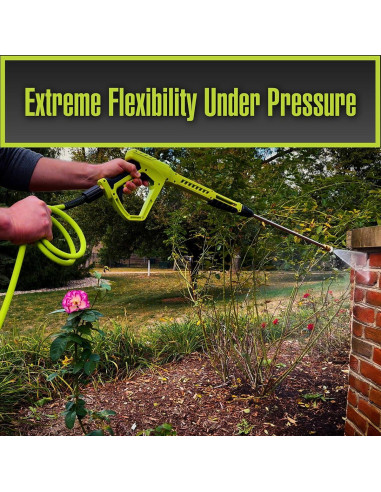 Manguera de Lavadora a Presión Flexzilla 1/4" x 15.24 m M22