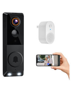 Cámara Timbre Video Inalámbrica Wi-Fi 1080p NUMLAKE G50A