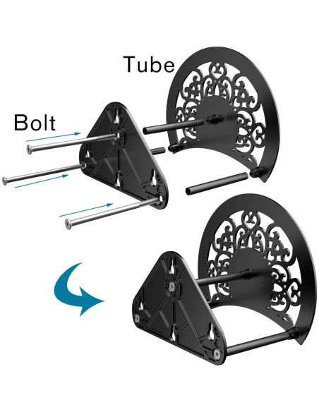 Soporte para Manguera de Jardín GOFORWILD Modelo 7005 Aluminio