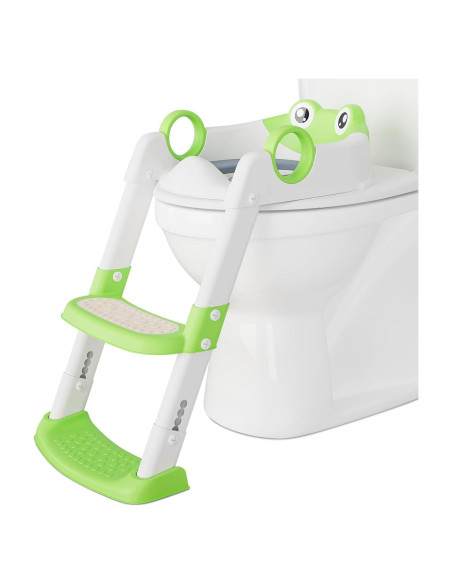 Asiento de Entrenamiento para Baño Sunvasagoo Verde Ajustable