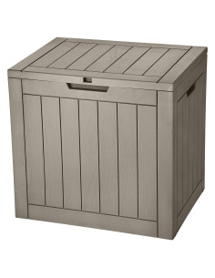 Caja de Almacenamiento Exterior YITAHOME 30 Galones Marrón