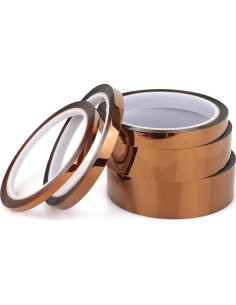 Cinta de Polimida Bomei Pack 5 Unidades 5/8/12/25/30mm x 33m 2