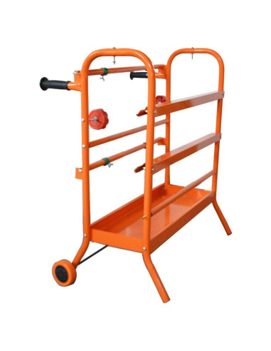 Soporte de papel enmascarador INTSUPERMAI 48x68 cm con ruedas