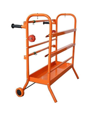 Soporte de papel enmascarador INTSUPERMAI 48x68 cm con ruedas