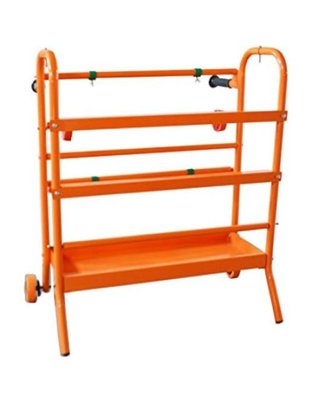 Soporte de papel enmascarador INTSUPERMAI 48x68 cm con ruedas