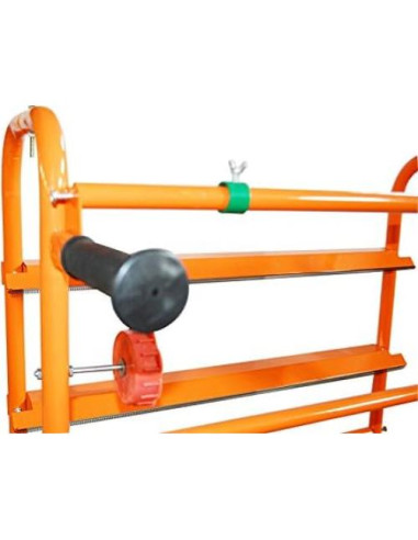 Soporte de papel enmascarador INTSUPERMAI 48x68 cm con ruedas