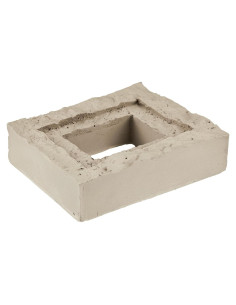 Cubierta de Salida e Interruptor Beige WallWell - Poliuretano a Prueba de Climas