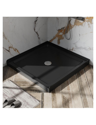 Base de Ducha Cuadrada Goodyo 91.44x91.44 cm Negro