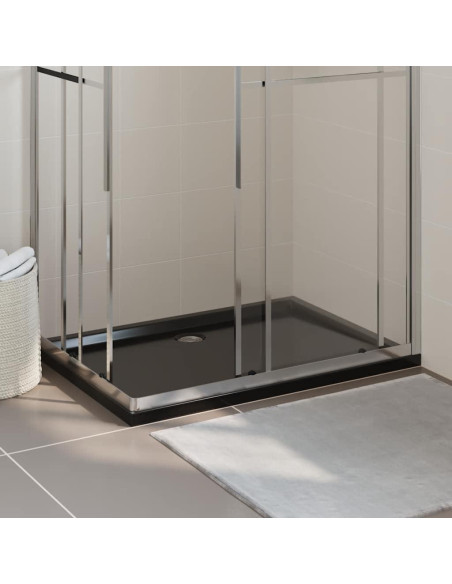 Bandeja de Ducha Rectangular vidaXL 80x110 cm Antideslizante