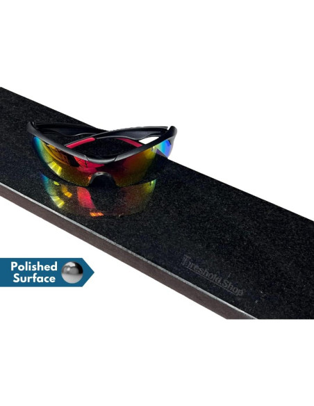 Umbral de Granito Negro Pulido Personalizado 182.88 cm - Threshold.Shop