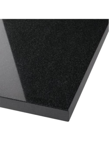 Umbral de Granito Negro Pulido Personalizado 182.88 cm - Threshold.Shop