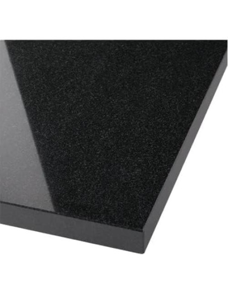 Umbral de Granito Negro Pulido Personalizado 182.88 cm - Threshold.Shop