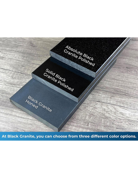 Umbral de Granito Negro Pulido Personalizado 182.88 cm - Threshold.Shop