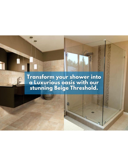 Umbral de Mármol Ingenierizado Beige Threshold.Shop 10-20 cm x Personalizado