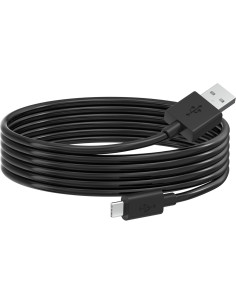 Cable de carga USB C 1m Rosa para Tribit Flybuds y StormBox 2