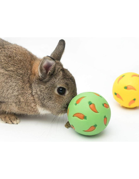 Bola de Golosinas Niteangel para Cobayas y Conejos - Pequeña Azul