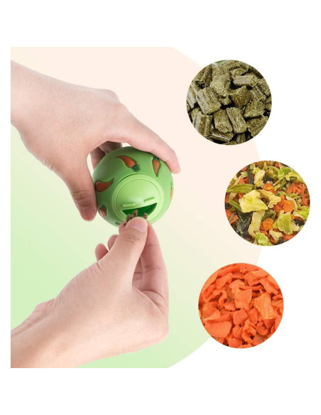 Bola de Golosinas Niteangel para Cobayas y Conejos - Pequeña Azul