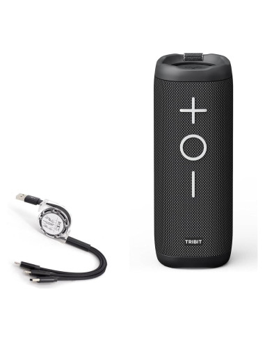 Cable Retráctil BoxWave para Tribit StormBox 2 - USB Portátil