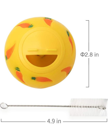 Bola de Golosinas Niteangel para Cobayas y Conejos - Pequeña Azul