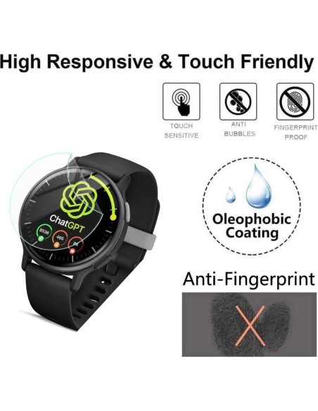 3 Protectores de Pantalla Futanwei para Reloj Merryking AM06C