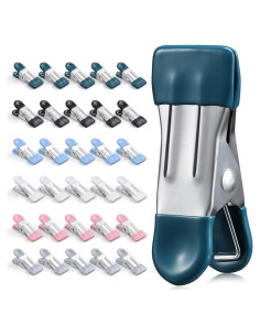 Pinzas de Ropa Pesadas Hotolive 30 Piezas Acero Inoxidable