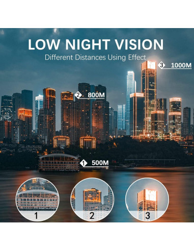 Monocular 80x100 PhysioPhyx Alta Definición con Adaptador Smartphone