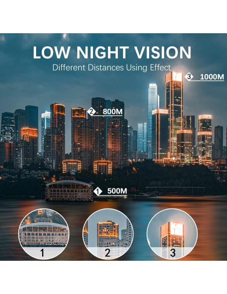 Monocular 80x100 PhysioPhyx Alta Definición con Adaptador Smartphone