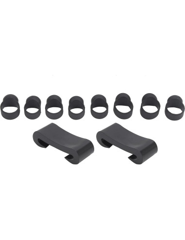 Cubiertas para dedos de tambor de lengua Tomantery - 8 PCS