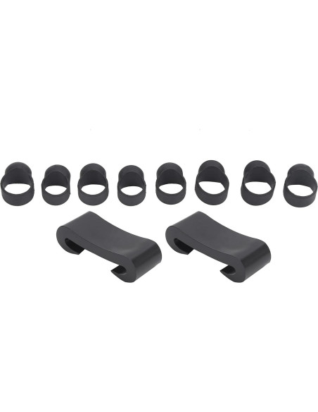 Cubiertas para dedos de tambor de lengua Tomantery - 8 PCS