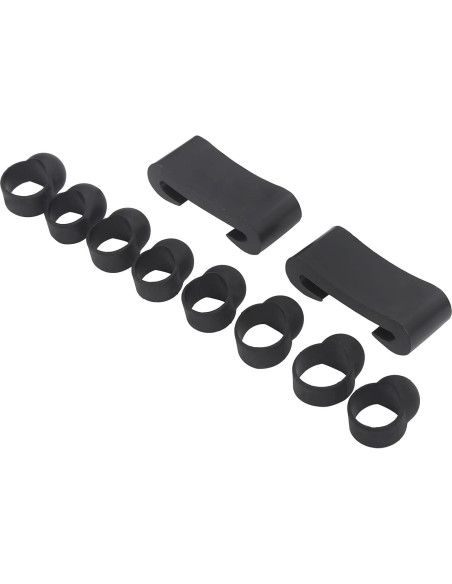 Cubiertas para dedos de tambor de lengua Tomantery - 8 PCS