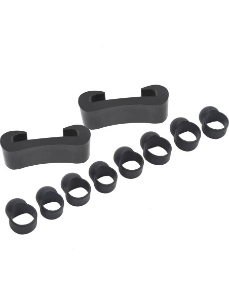 Cubiertas para dedos de tambor de lengua Tomantery - 8 PCS