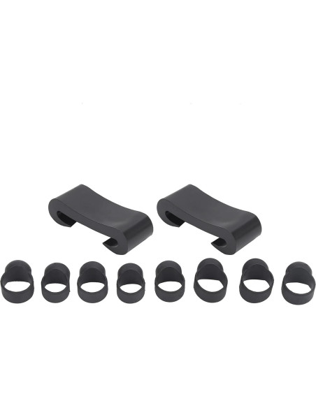 Cubiertas para dedos de tambor de lengua Tomantery - 8 PCS