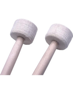 Mazos de Tímpano TUOREN 38cm con Cabeza de Fieltro - 1 Par 2