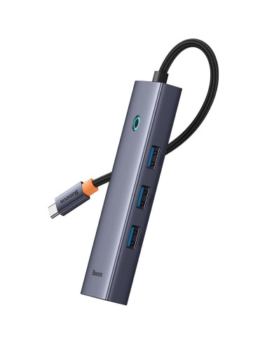Hub Baseus UltraJoy 6 en 1 USB-C a HDMI 4K + 3xUSB 3.0