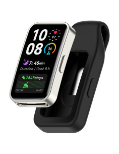 Hebilla de Clip Universal Disscool para Huawei Band 10/9/8 - Silicona Suave