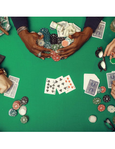 Barajador Automático Trademark Poker para 4 Barajas - Negro 2