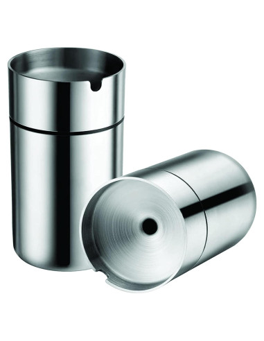 Cenicero de Acero Inoxidable OTOLIMAN para Coche Plata