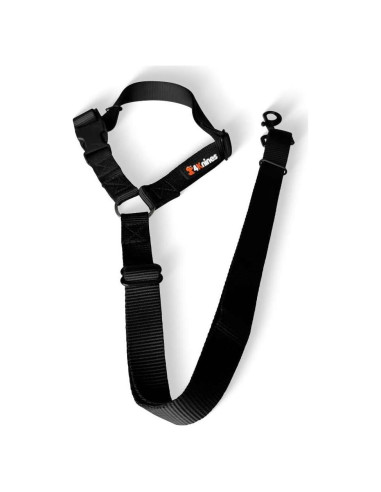 Cinturón de Seguridad para Perros 4Knines Ajustable - Negro