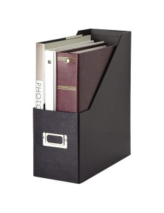 Archivo de Revistas Jumbo Snap-N-Store Negro 33x11.4x28.6cm