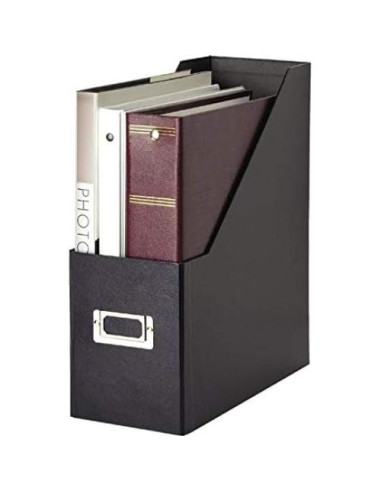 Archivo de Revistas Jumbo Snap-N-Store Negro 33x11.4x28.6cm