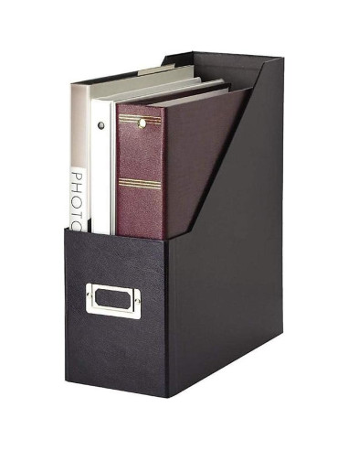 Archivo de Revistas Jumbo Snap-N-Store Negro 33x11.4x28.6cm