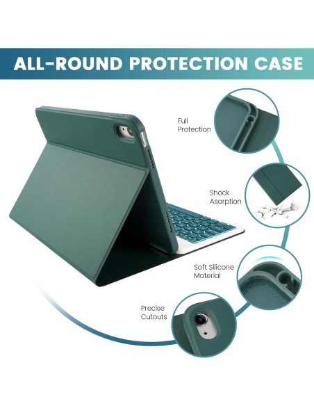 Funda de teclado LAMA con ratón para iPad 11" y 10.9"