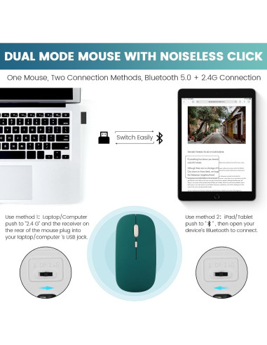 Funda de teclado LAMA con ratón para iPad 11" y 10.9"