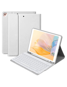 Funda de Teclado BQSS para iPad 10.2" 9/8/7 Gen - Gris
