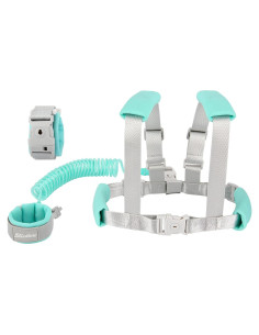 Correa Antipérdida para Niños Blisstime 2 en 1 Verde Menta