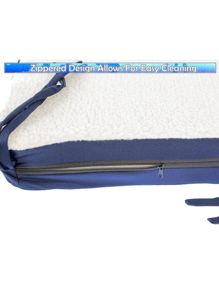 Almohadilla de Asiento Ortopédica 5 Estrellas Gel Espuma 45x35cm