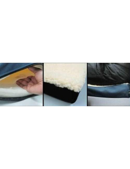 Almohadilla de Asiento Ortopédica 5 Estrellas Gel Espuma 45x35cm